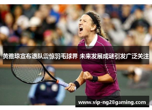 黄雅琼宣布退队震惊羽毛球界 未来发展成谜引发广泛关注