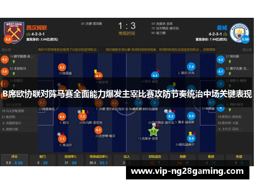 B席欧协联对阵马赛全面能力爆发主宰比赛攻防节奏统治中场关键表现